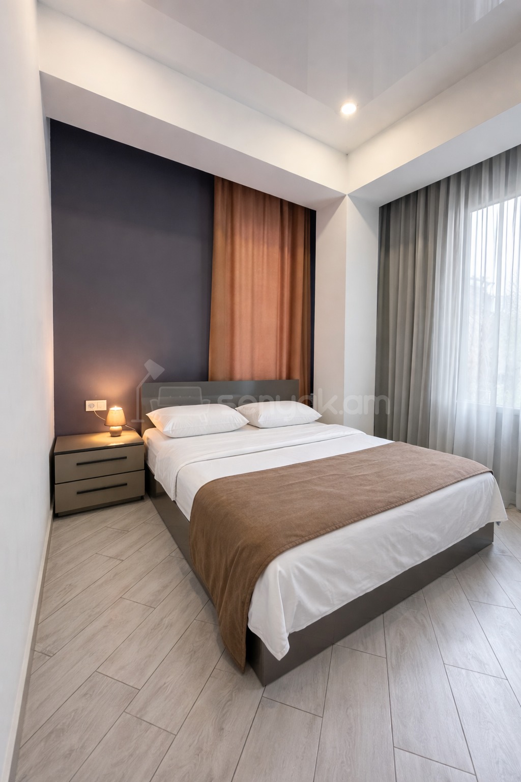 3 Սենյականոց Բնակարան Նորակառույցում, 30քմ, 3/3 հարկ, Դիզայներական Վերանորոգված