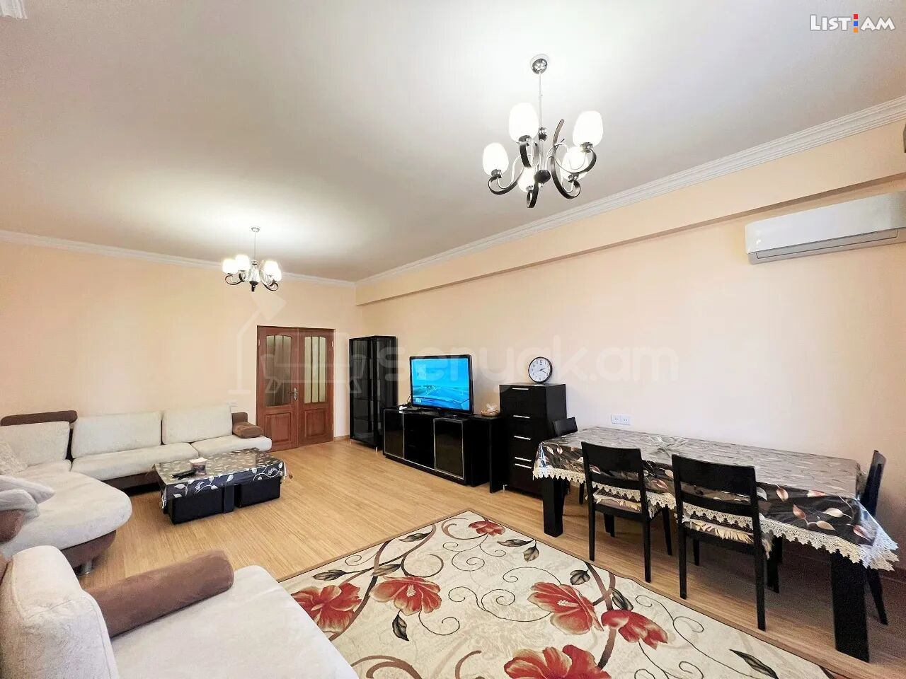 4 Սենյականոց Բնակարան Նորակառույցում, 151քմ, 13/14 հարկ, Կապիտալ Վերանորոգված