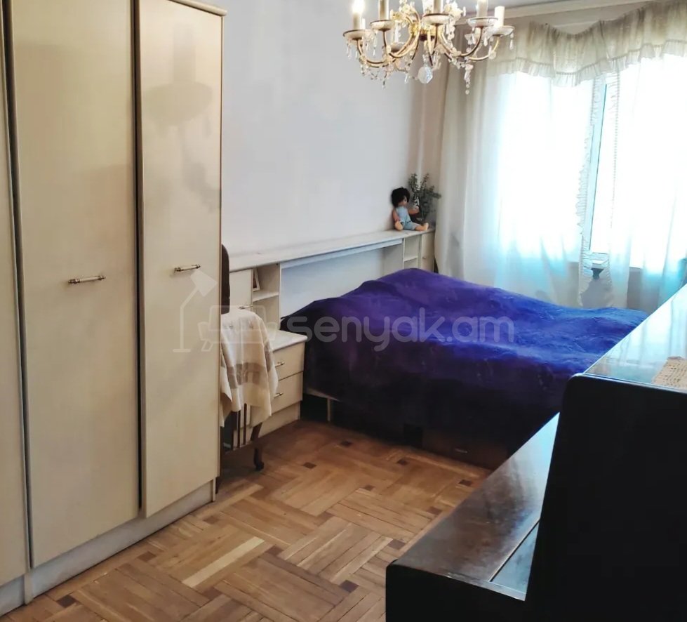 3 Սենյականոց Բնակարան, 77քմ, 5/9 հարկ, Պետական Վիճակում