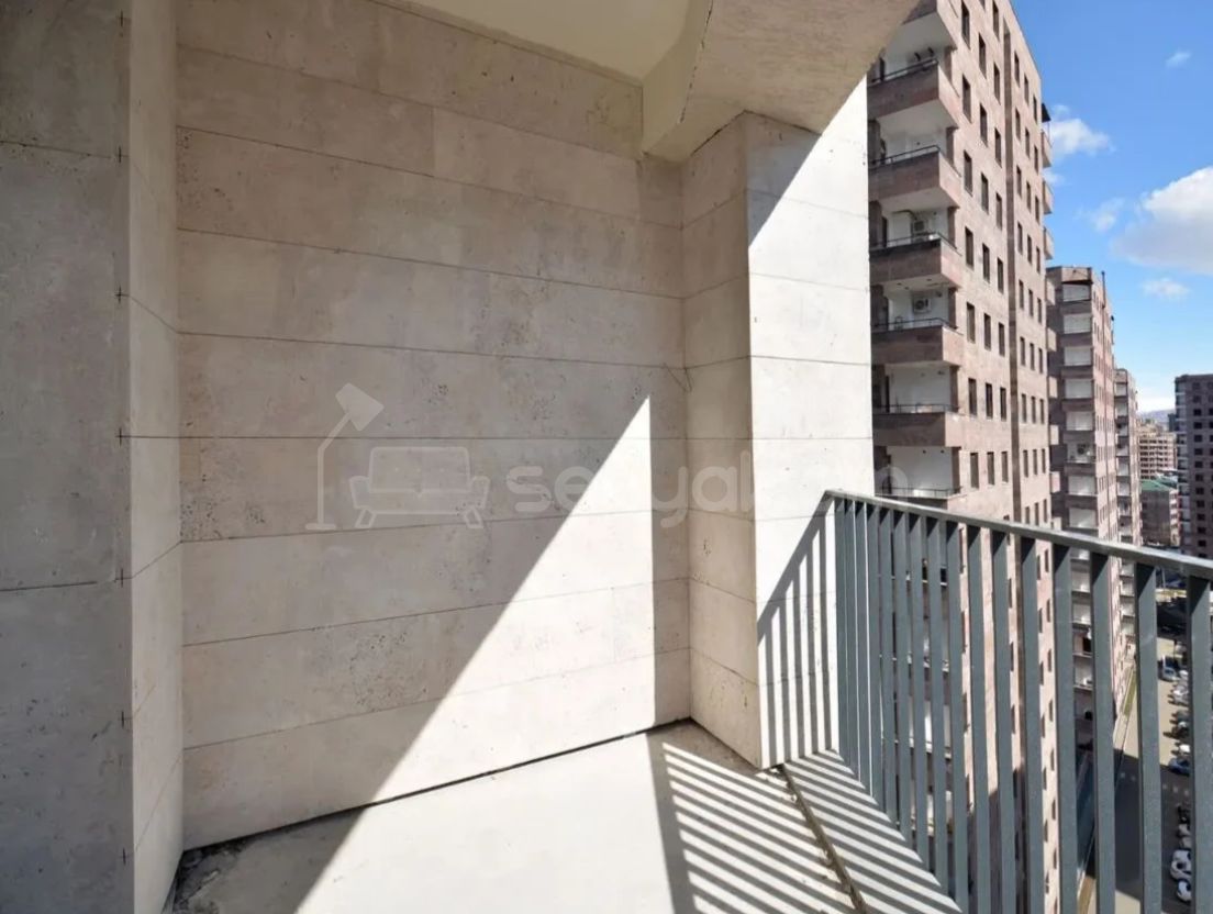 2 Սենյականոց Բնակարան Նորակառույցում, 57քմ, 12/19 հարկ, Զրոյական Վիճակում