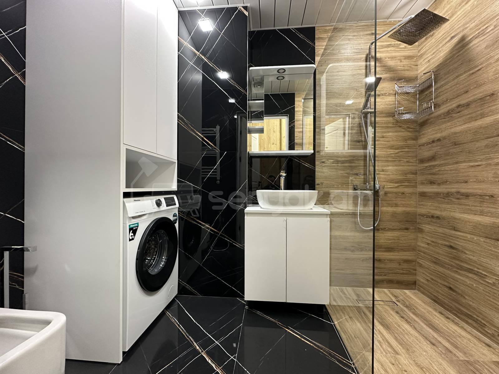 2 Սենյականոց Բնակարան Նորակառույց Քարե Շենքում, 52քմ, 5/16 հարկ, Դիզայներական Վերանորոգված