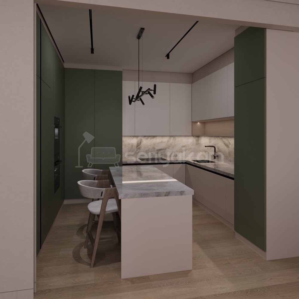 2 Սենյականոց Բնակարան Նորակառույցում, 95քմ, 5/18 հարկ, Զրոյական Վիճակում