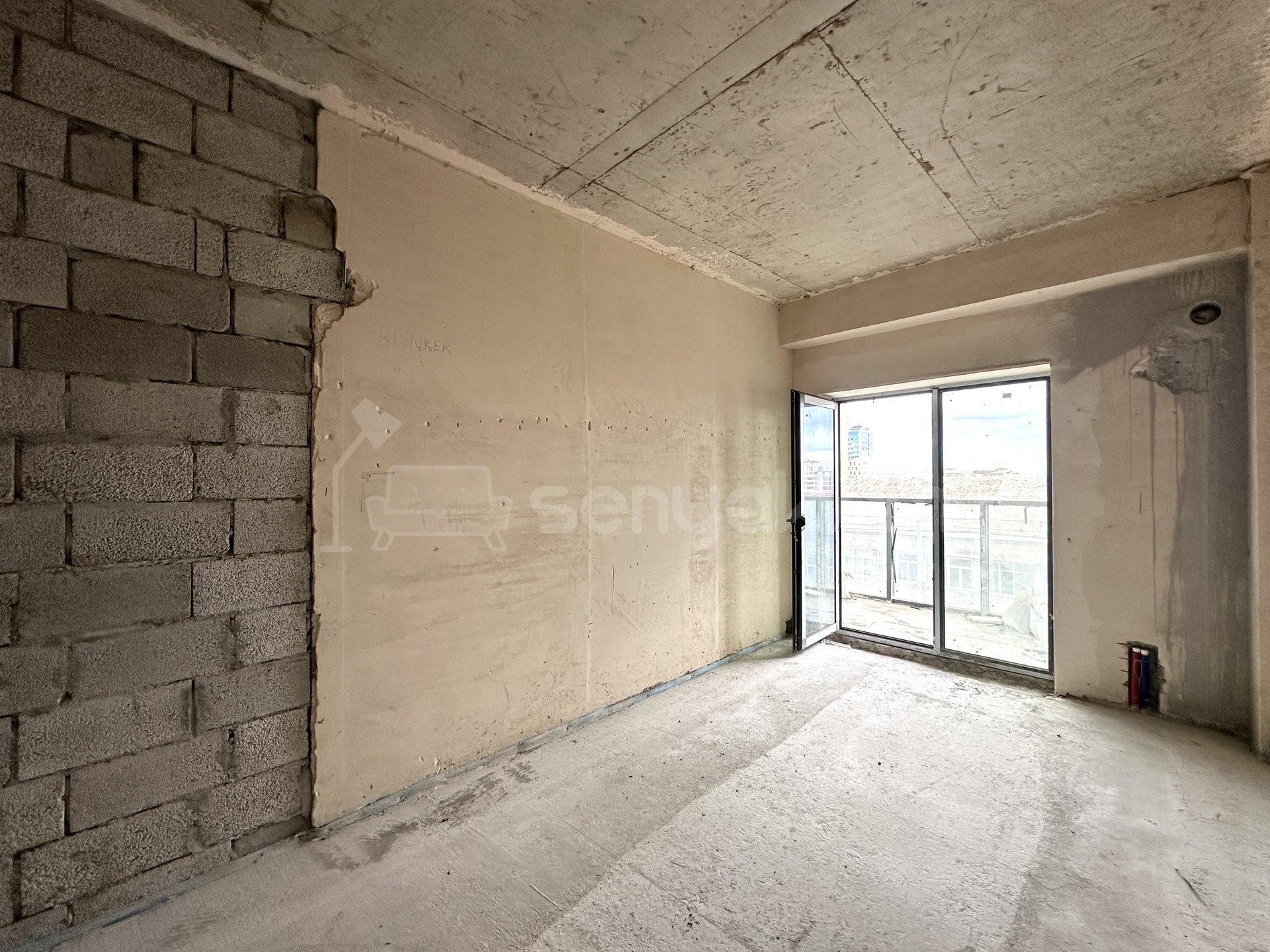 2 Սենյականոց Բնակարան Նորակառույցում, 95քմ, 5/18 հարկ, Զրոյական Վիճակում