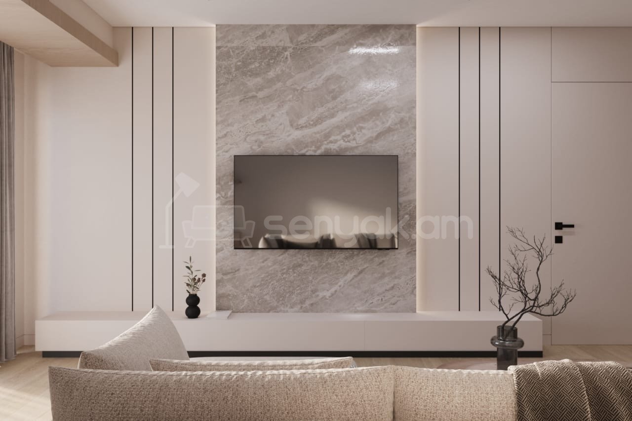 2 Սենյականոց Բնակարան Նորակառույցում, 95քմ, 5/18 հարկ, Զրոյական Վիճակում