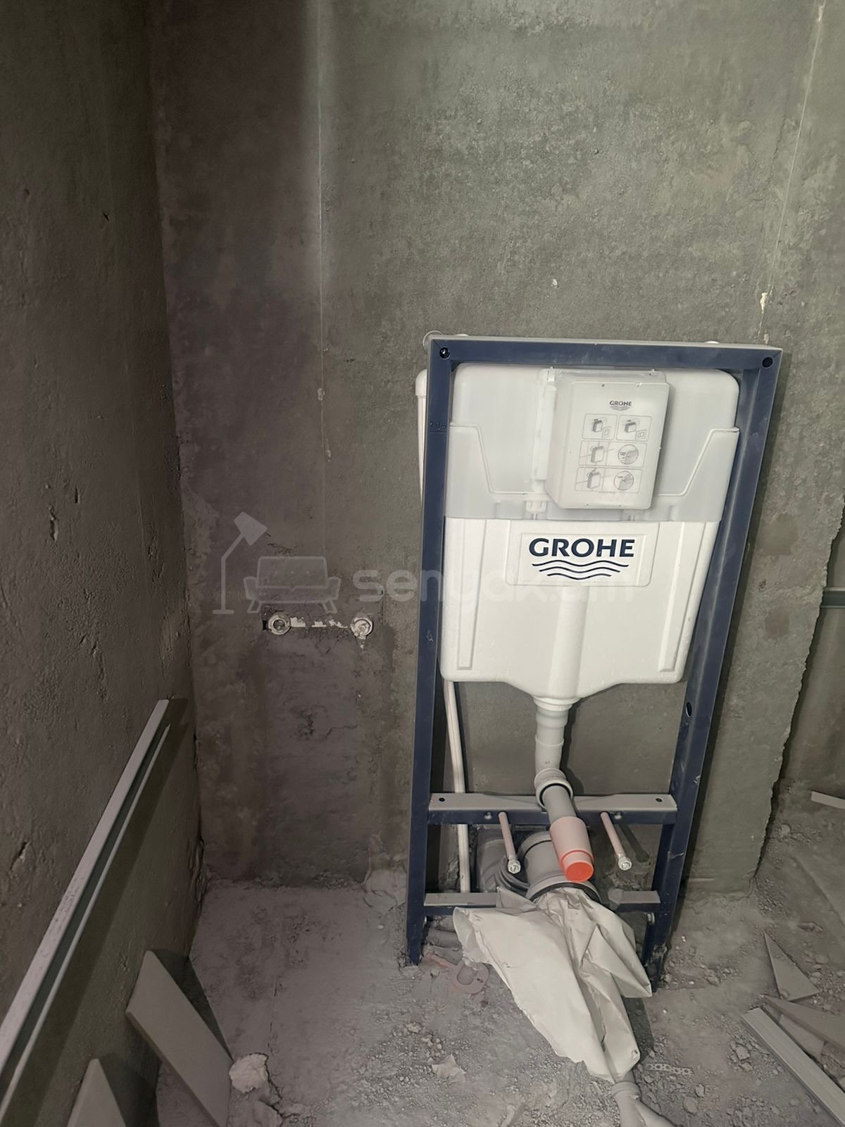 2 Սենյականոց Բնակարան Նորակառույցում, 58քմ, 5/18 հարկ, Զրոյական Վիճակում