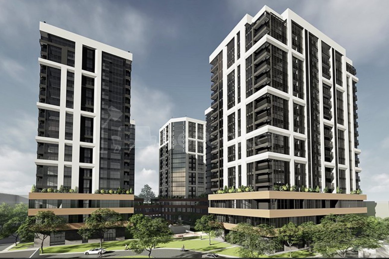 2 Սենյականոց Բնակարան Նորակառույցում, 58քմ, 5/18 հարկ, Զրոյական Վիճակում