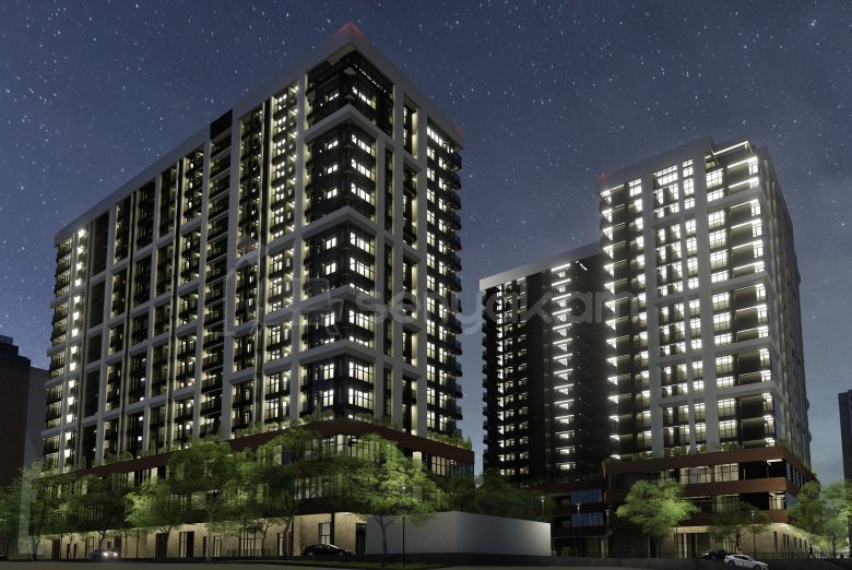 2 Սենյականոց Բնակարան Նորակառույցում, 84քմ, 15/18 հարկ, Զրոյական Վիճակում