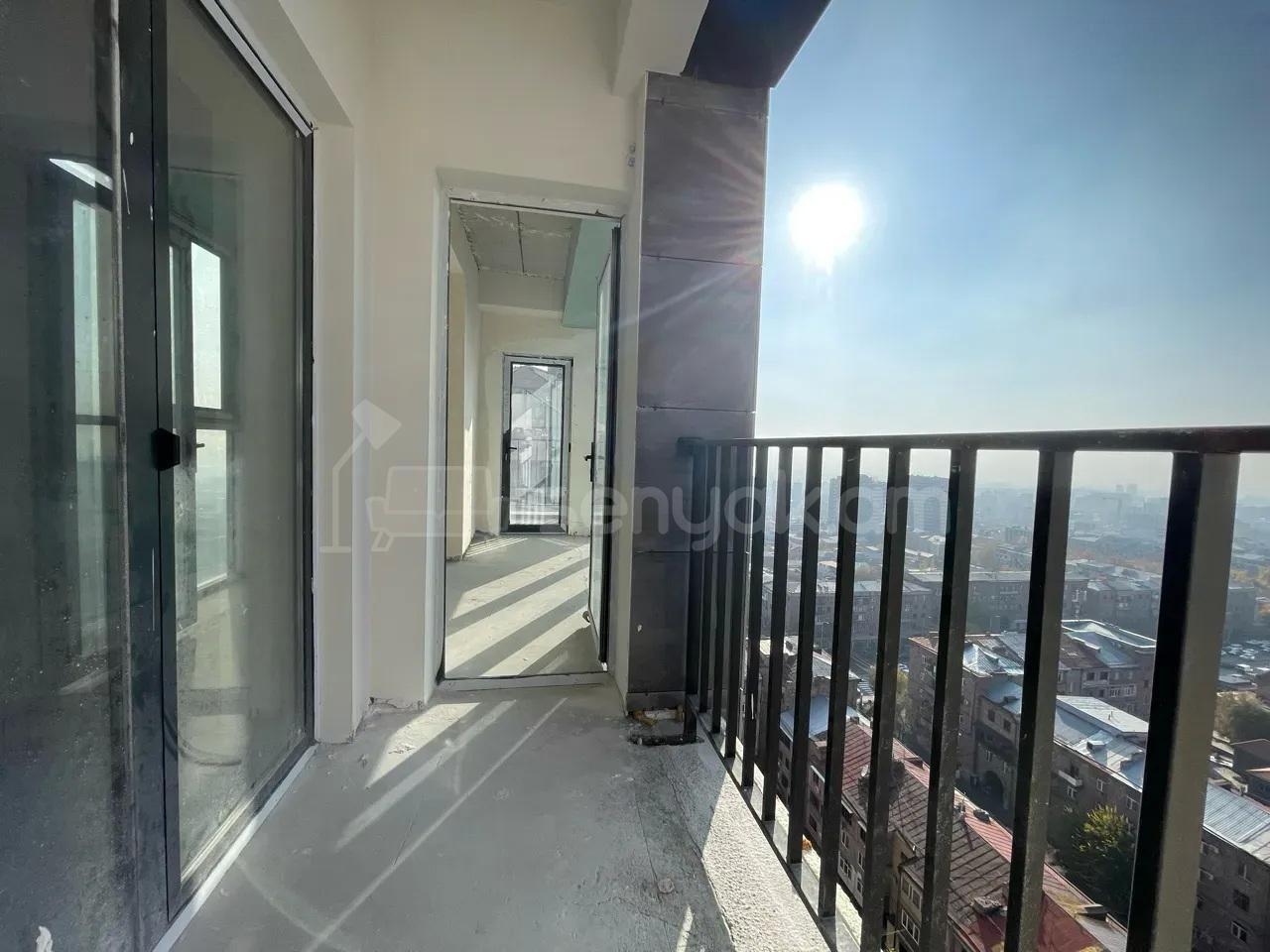 2 Սենյականոց Բնակարան Նորակառույցում, 84քմ, 15/18 հարկ, Զրոյական Վիճակում