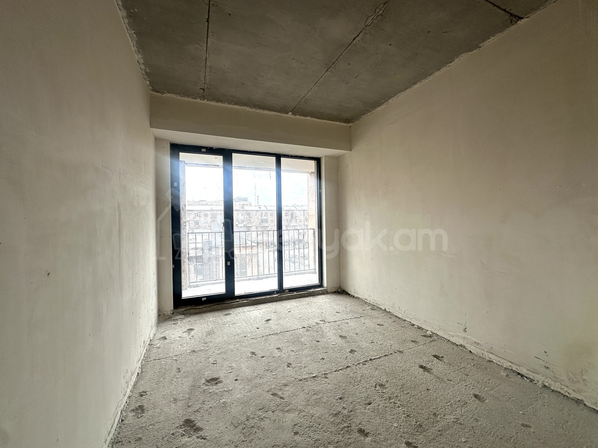 2 Սենյականոց Բնակարան Նորակառույցում, 55քմ, 5/19 հարկ, Զրոյական Վիճակում