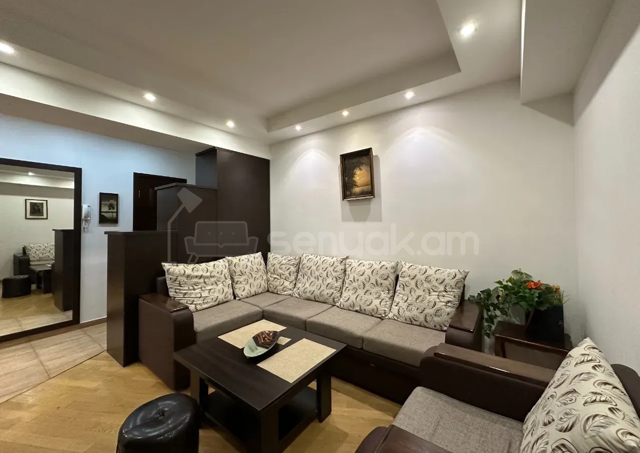 2 Սենյականոց Բնակարան, 45քմ, 3/9 հարկ, Դիզայներական Վերանորոգված, Կահավորված, Արևկող