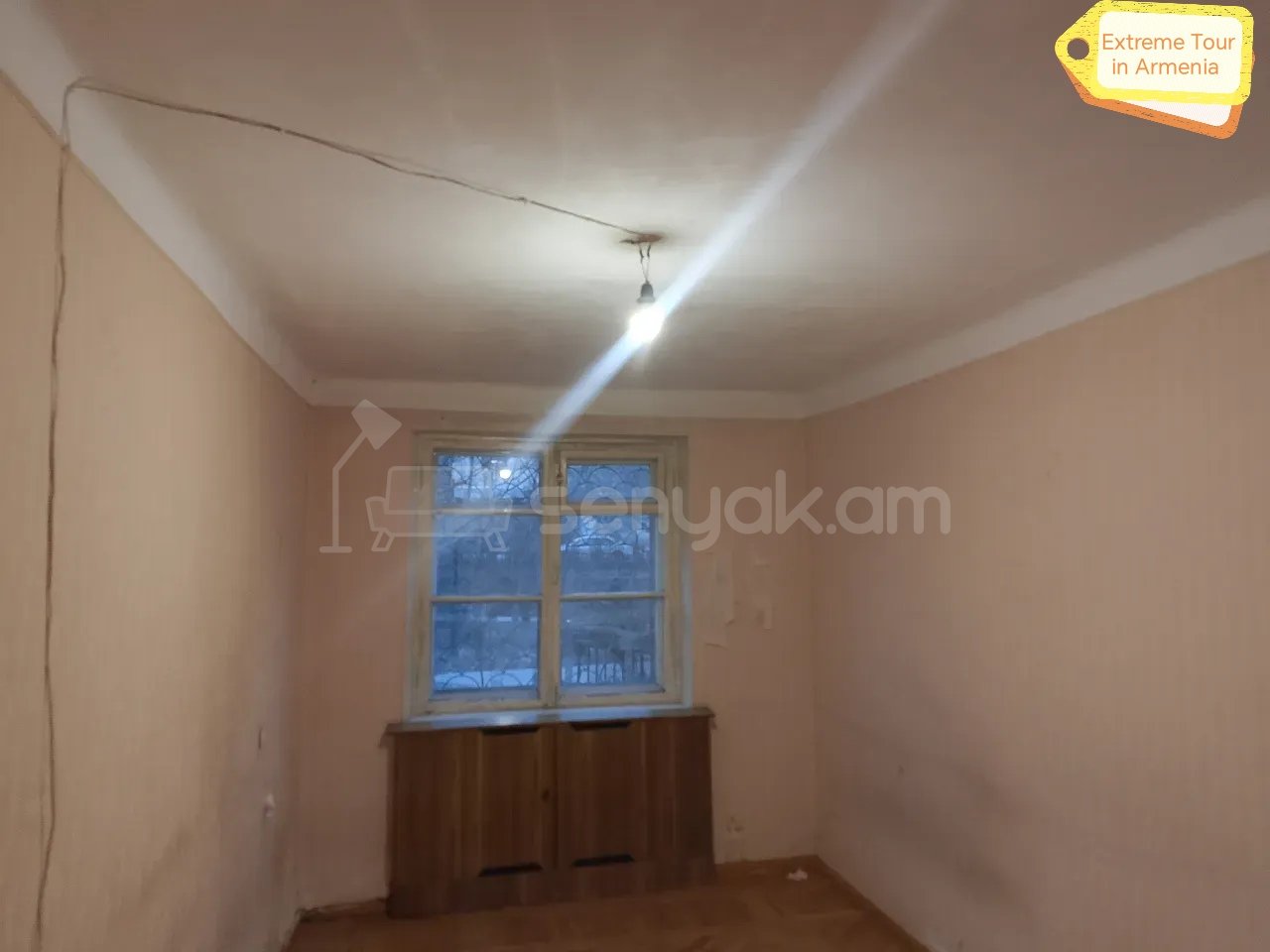 3 Սենյականոց Բնակարան Քարե Շենքում, 70քմ, 1/5 հարկ, Պետական Վիճակում