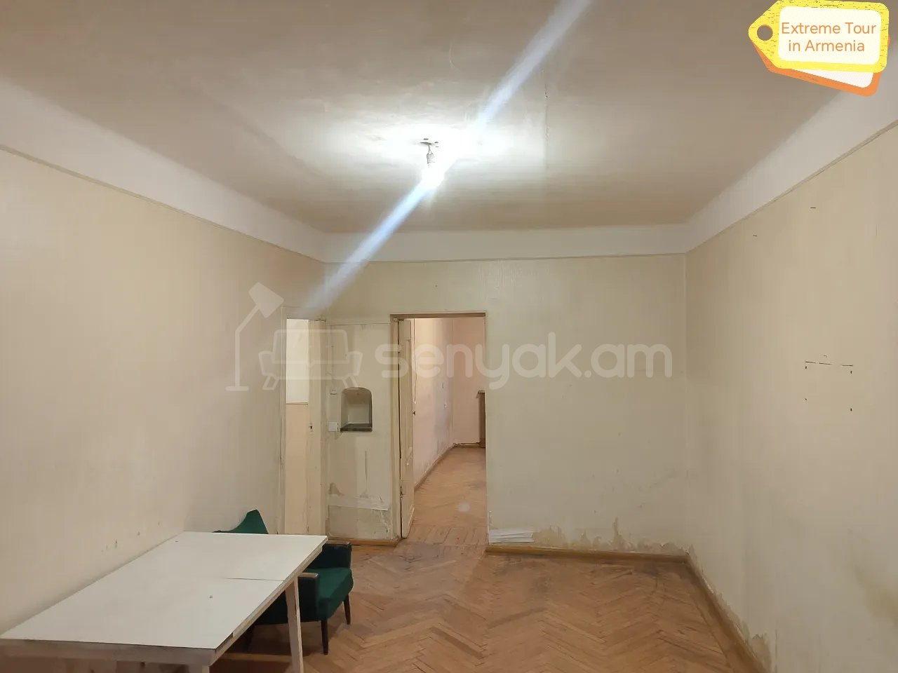 3 Սենյականոց Բնակարան Քարե Շենքում, 70քմ, 1/5 հարկ, Պետական Վիճակում