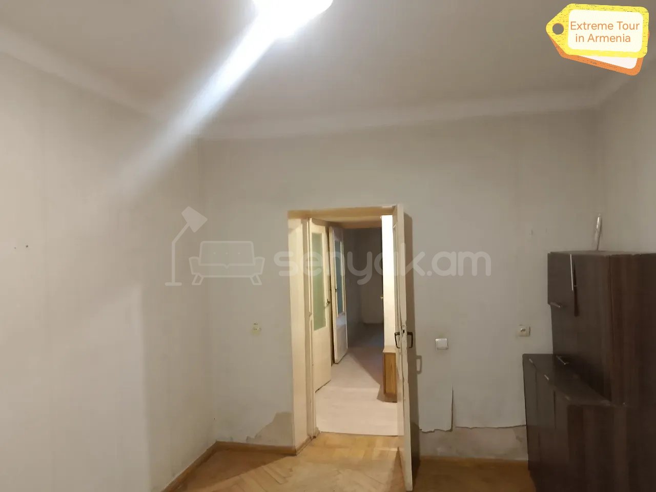 3 Սենյականոց Բնակարան Քարե Շենքում, 70քմ, 1/5 հարկ, Պետական Վիճակում