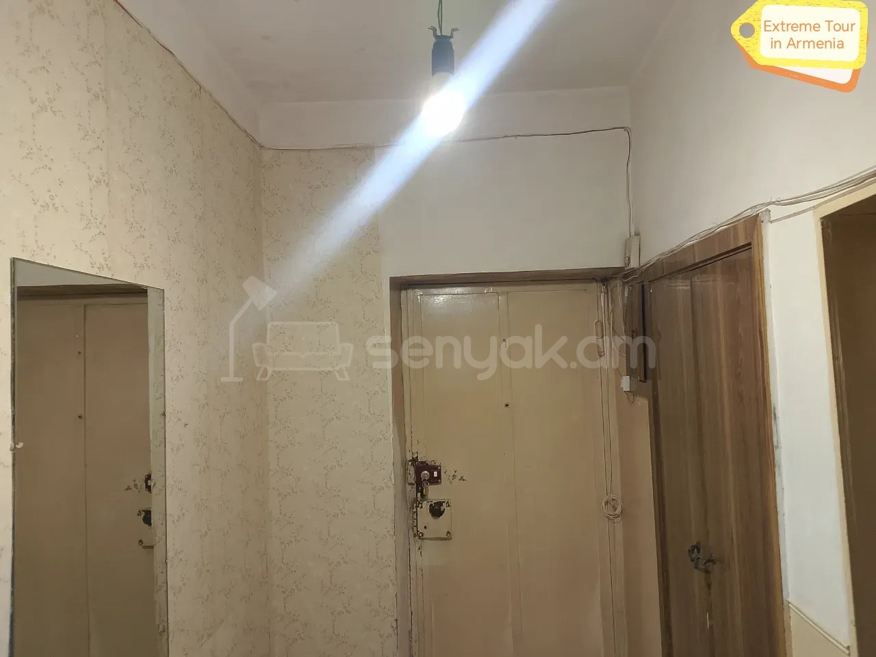 3 Սենյականոց Բնակարան Քարե Շենքում, 70քմ, 1/5 հարկ, Պետական Վիճակում