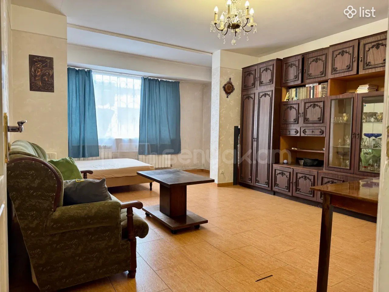 1 Սենյականոց Բնակարան, 58քմ, 1/9 հարկ, Կոսմետիկ Վերանորոգված, Կահավորված, Արևկող