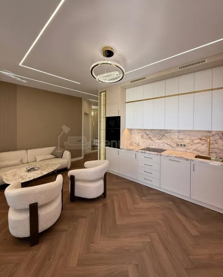 3 Սենյականոց Բնակարան Նորակառույցում, 71քմ, 10/14 հարկ, Դիզայներական Վերանորոգված