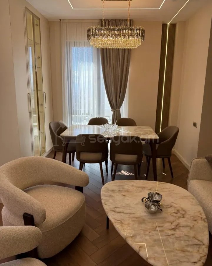 3 Սենյականոց Բնակարան Նորակառույցում, 71քմ, 10/14 հարկ, Դիզայներական Վերանորոգված