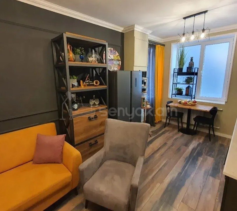 2 Սենյականոց Բնակարան Նորակառույցում, 47քմ, 1/12 հարկ, Դիզայներական Վերանորոգված, Կահավորված, Արևկող