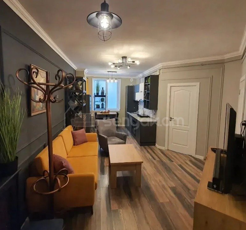 2 Սենյականոց Բնակարան Նորակառույցում, 47քմ, 1/12 հարկ, Դիզայներական Վերանորոգված, Կահավորված, Արևկող