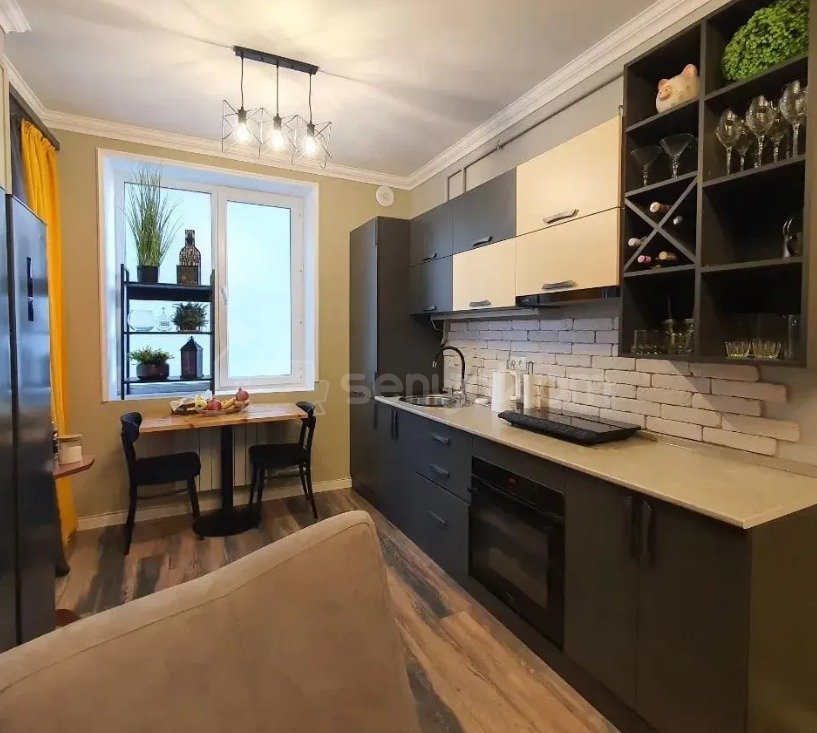 2 Սենյականոց Բնակարան Նորակառույցում, 47քմ, 1/12 հարկ, Դիզայներական Վերանորոգված, Կահավորված, Արևկող