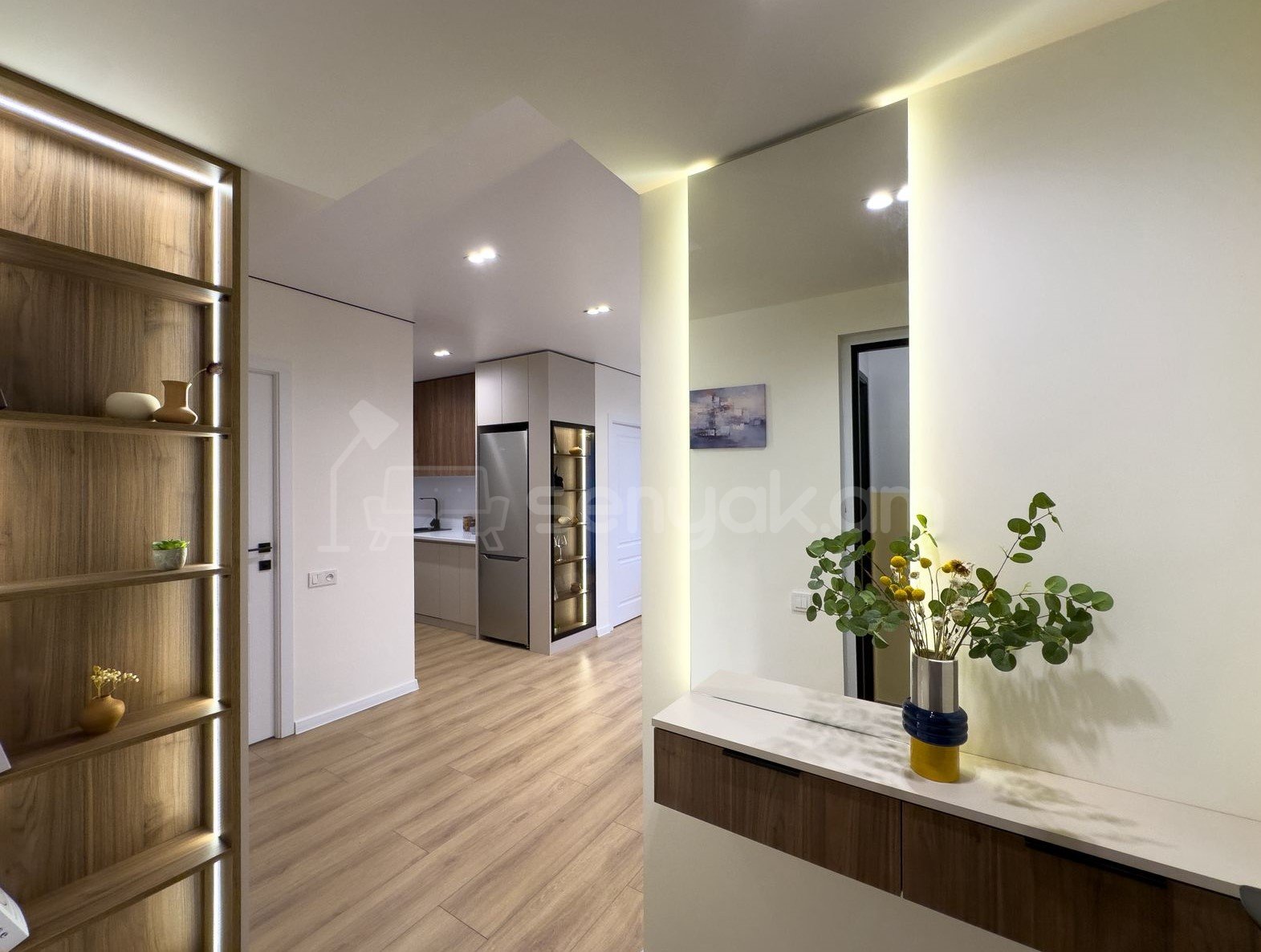 2 Սենյականոց Բնակարան, 52քմ, 3/10 հարկ, Դիզայներական Վերանորոգված, Կահավորված