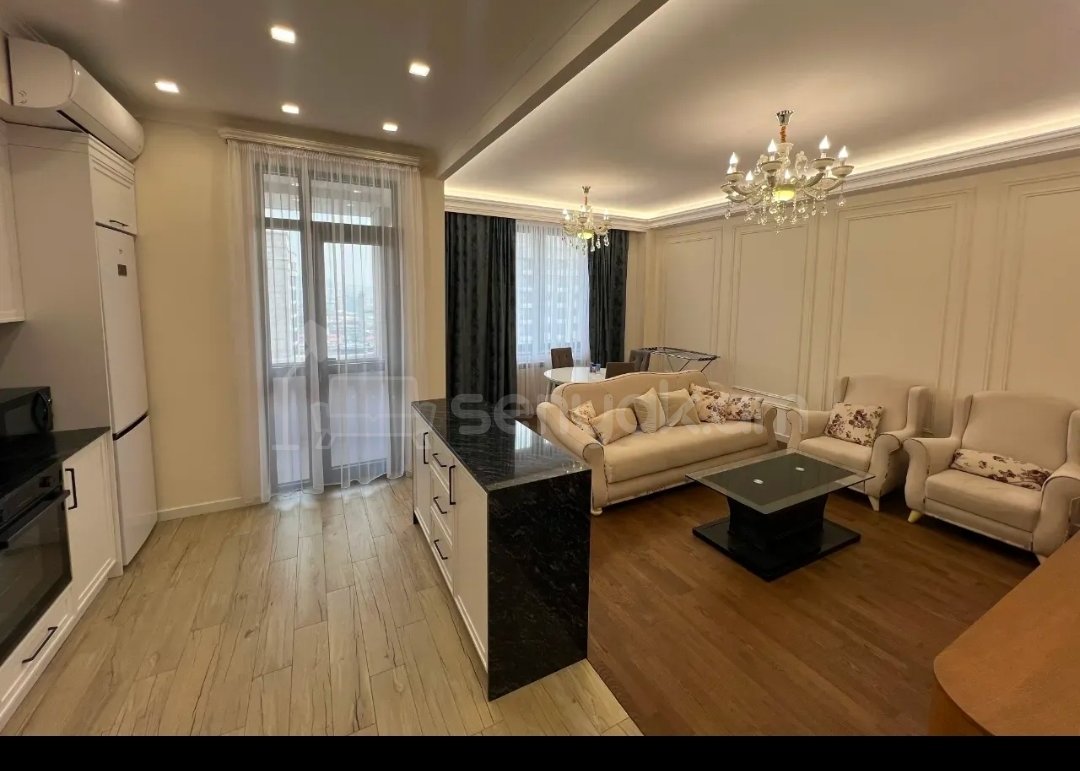 2 Սենյականոց Բնակարան Նորակառույցում, 68քմ, 16/18 հարկ, Կապիտալ Վերանորոգված