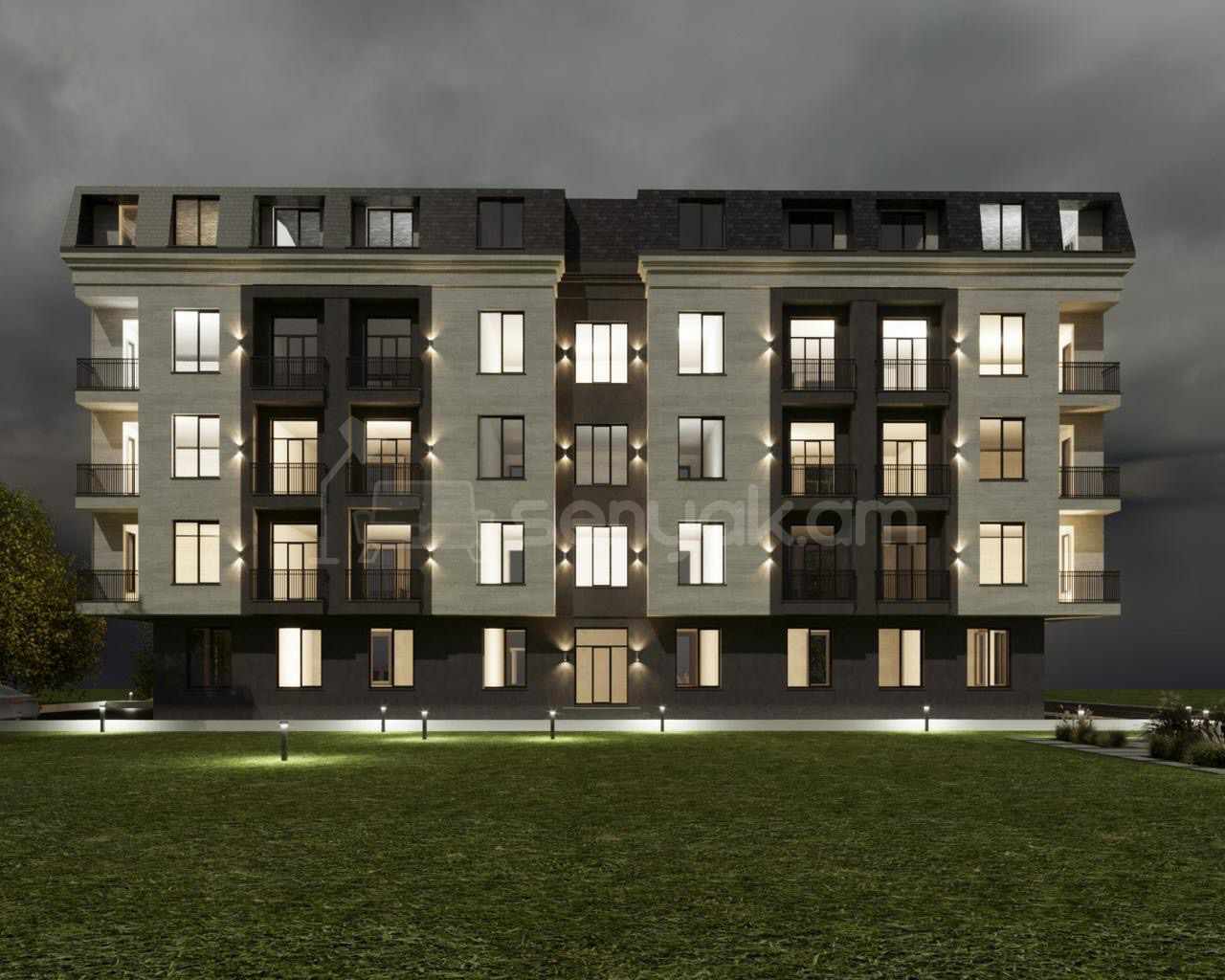 3 Սենյականոց Բնակարան Նորակառույցում, 73քմ, 4/5 հարկ, Զրոյական Վիճակում