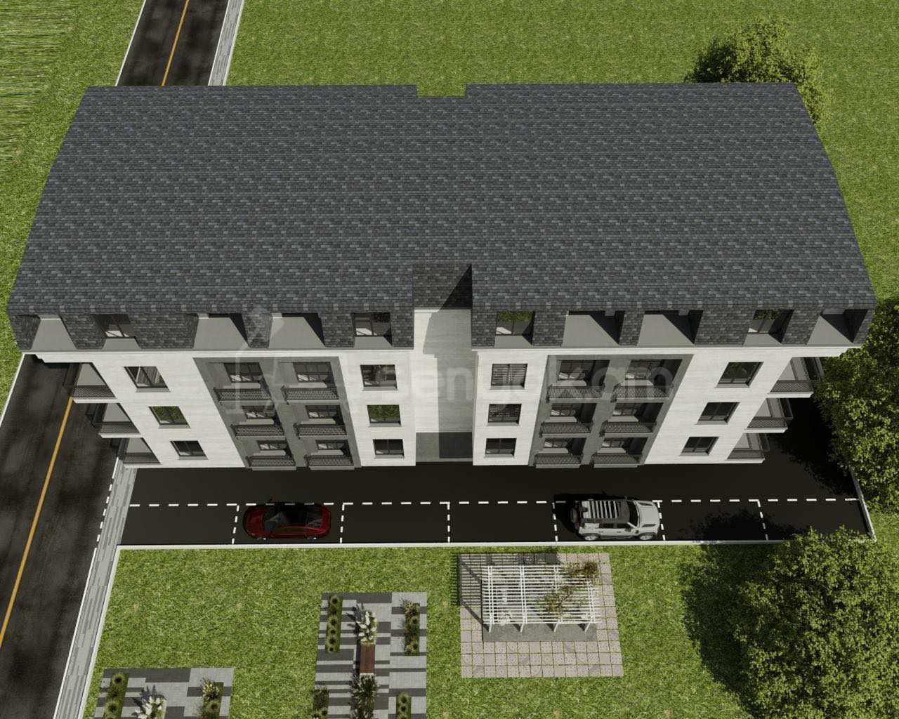 2 Սենյականոց Բնակարան Նորակառույցում, 58քմ, 3/5 հարկ, Զրոյական Վիճակում