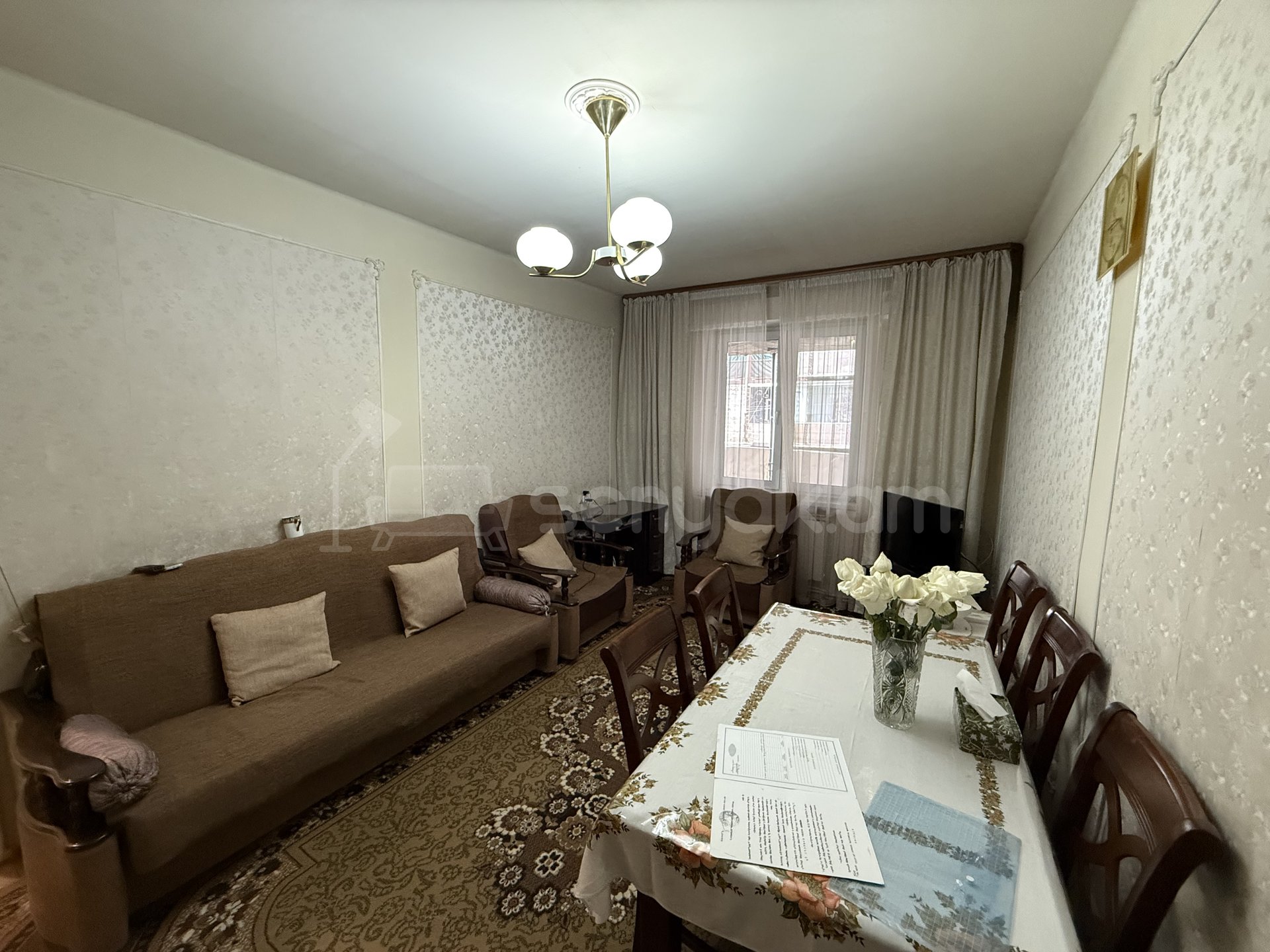 2 Սենյականոց Բնակարան Քարե Շենքում, 54քմ, 2/5 հարկ, Նորմալ Վիճակում