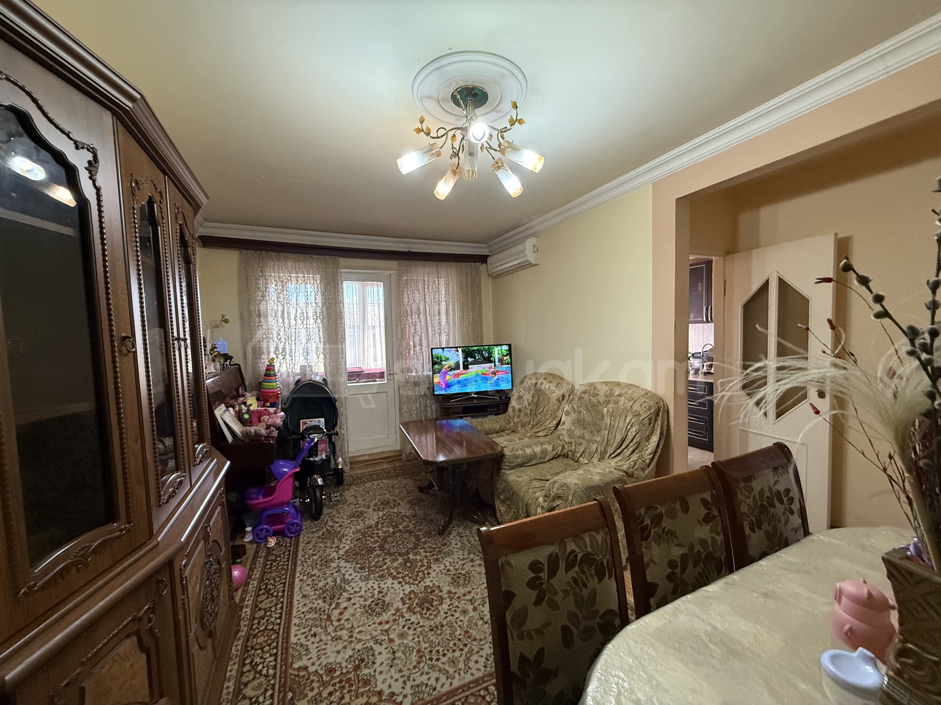 3 Սենյականոց Բնակարան, 50քմ, 4/4 հարկ, Նորմալ Վիճակում