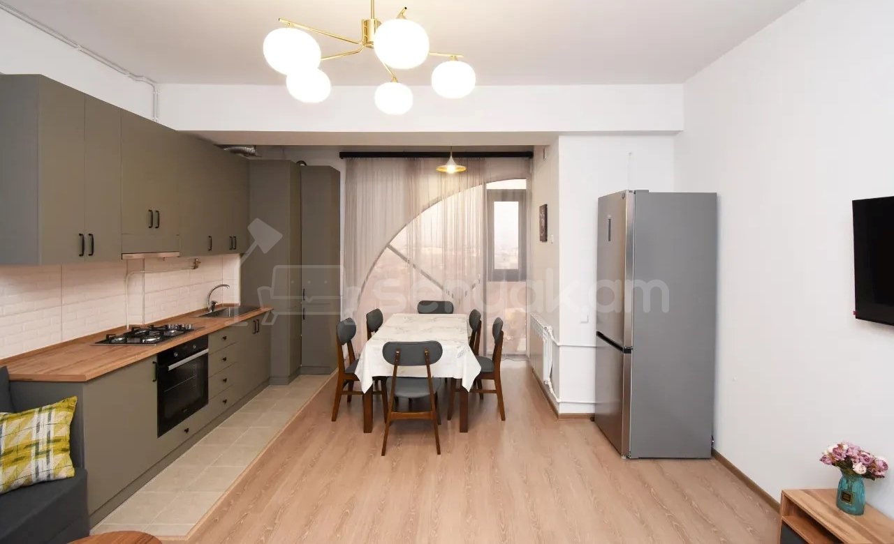 2 Սենյականոց Բնակարան Նորակառույցում, 56քմ, 17/18 հարկ, Կապիտալ Վերանորոգված, Կահավորված, Արևկող