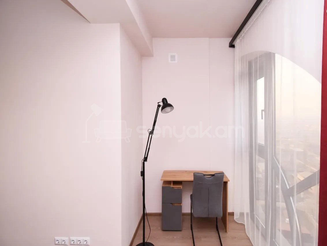 2 Սենյականոց Բնակարան Նորակառույցում, 56քմ, 17/18 հարկ, Կապիտալ Վերանորոգված, Կահավորված, Արևկող