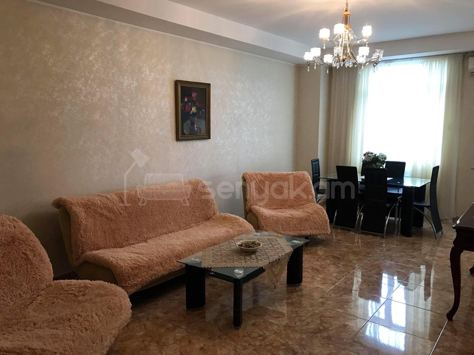 3 Սենյականոց Բնակարան Նորակառույցում, 110քմ, 13/22 հարկ, Կապիտալ Վերանորոգված