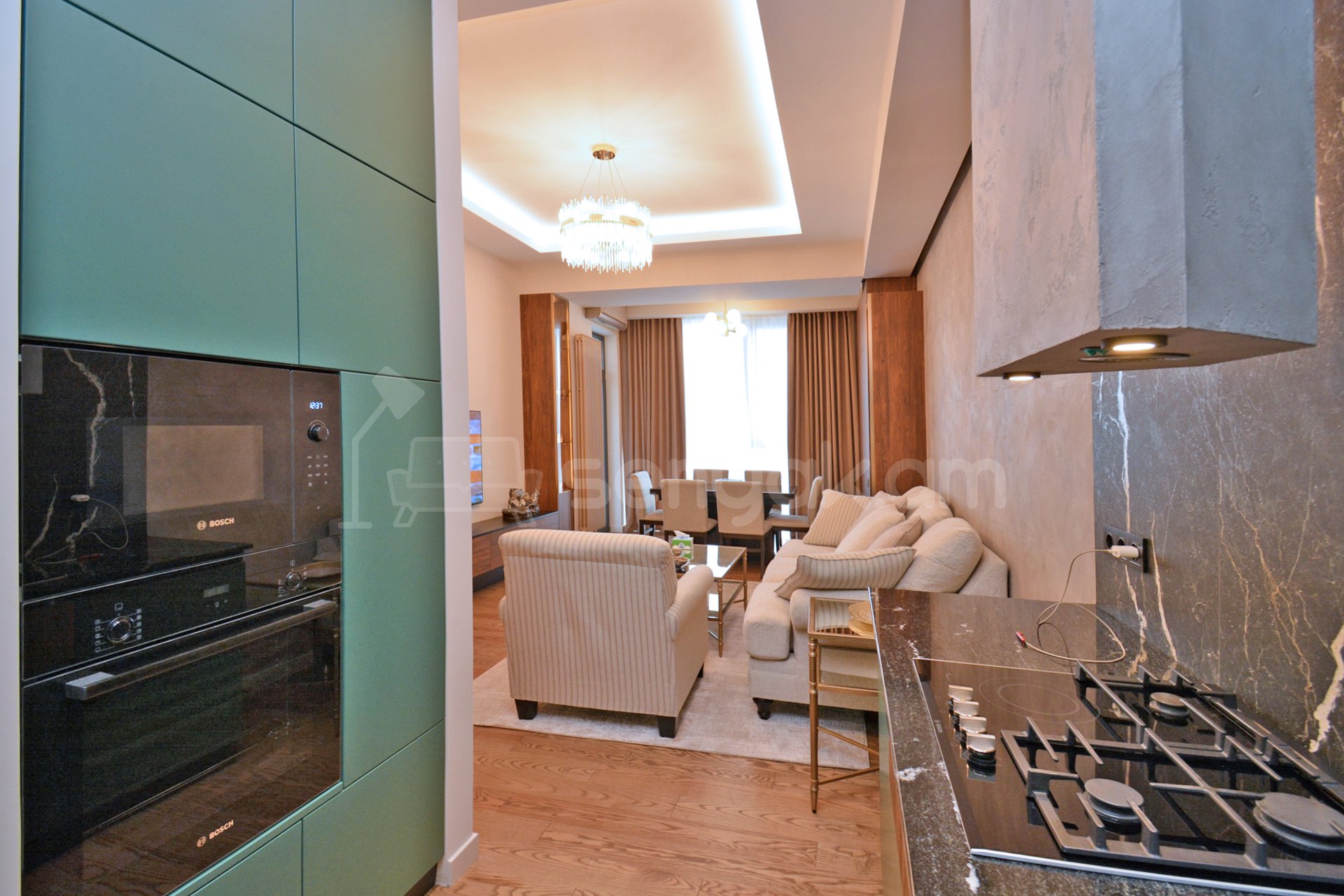 2 Սենյականոց Բնակարան Նորակառույցում, 71քմ, 18/18 հարկ, Դիզայներական Վերանորոգված