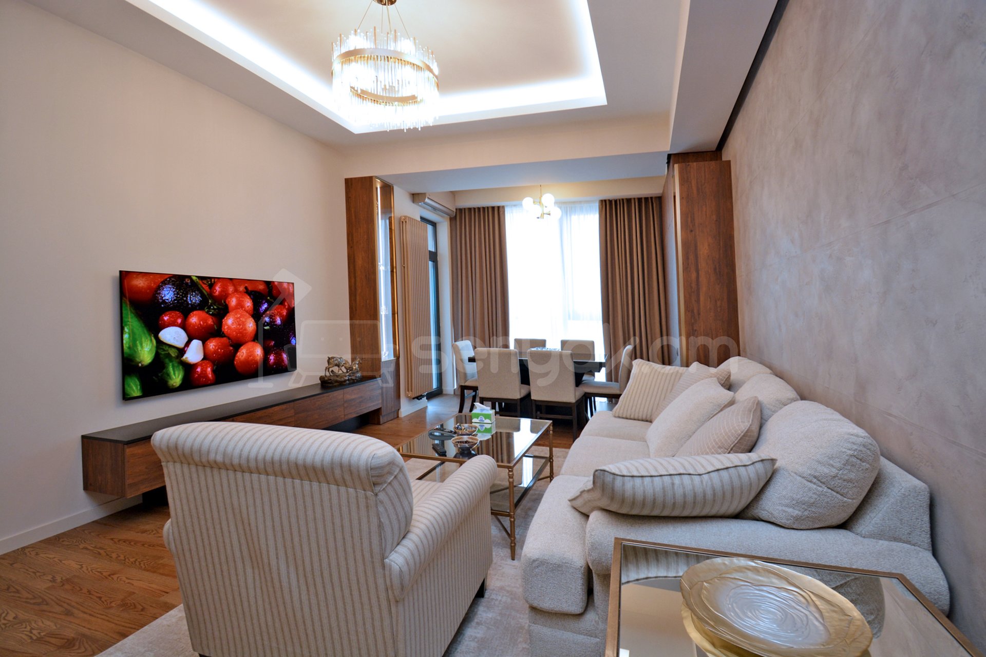 2 Սենյականոց Բնակարան Նորակառույցում, 71քմ, 18/18 հարկ, Դիզայներական Վերանորոգված