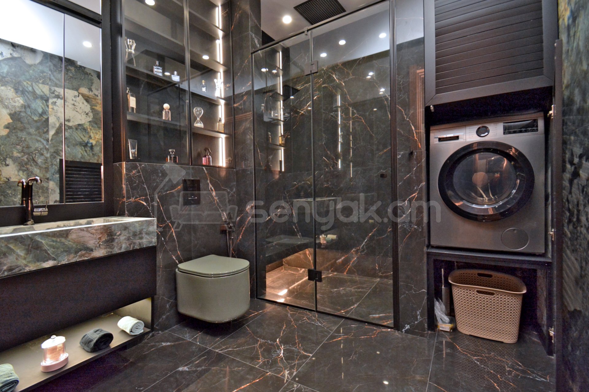 2 Սենյականոց Բնակարան Նորակառույցում, 71քմ, 18/18 հարկ, Դիզայներական Վերանորոգված