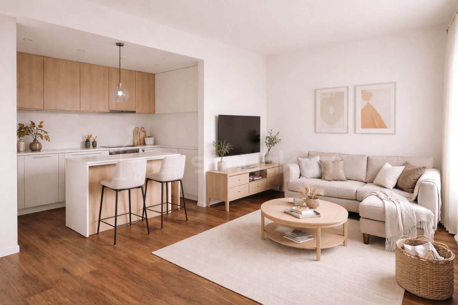 3 Սենյականոց Բնակարան Նորակառույցում, 70քմ, 5/9 հարկ, Կապիտալ Վերանորոգված