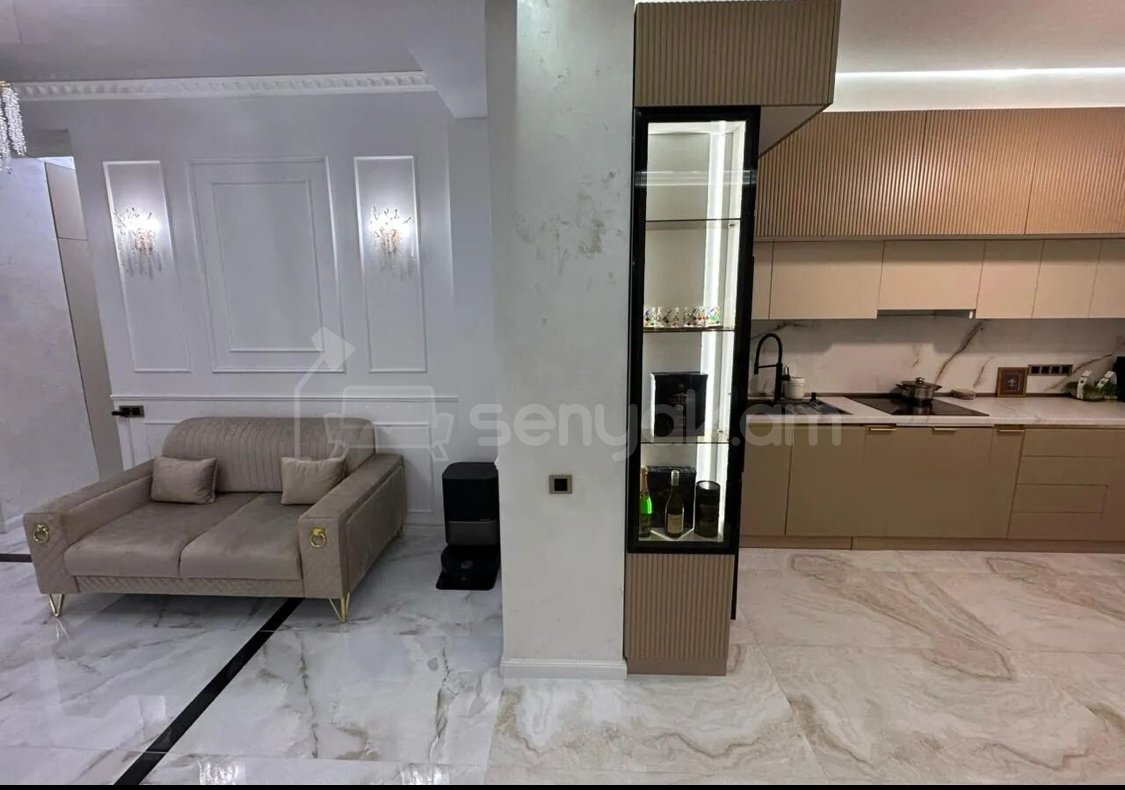 4 Սենյականոց Բնակարան Նորակառույցում, 124քմ, 8/9 հարկ, Դիզայներական Վերանորոգված