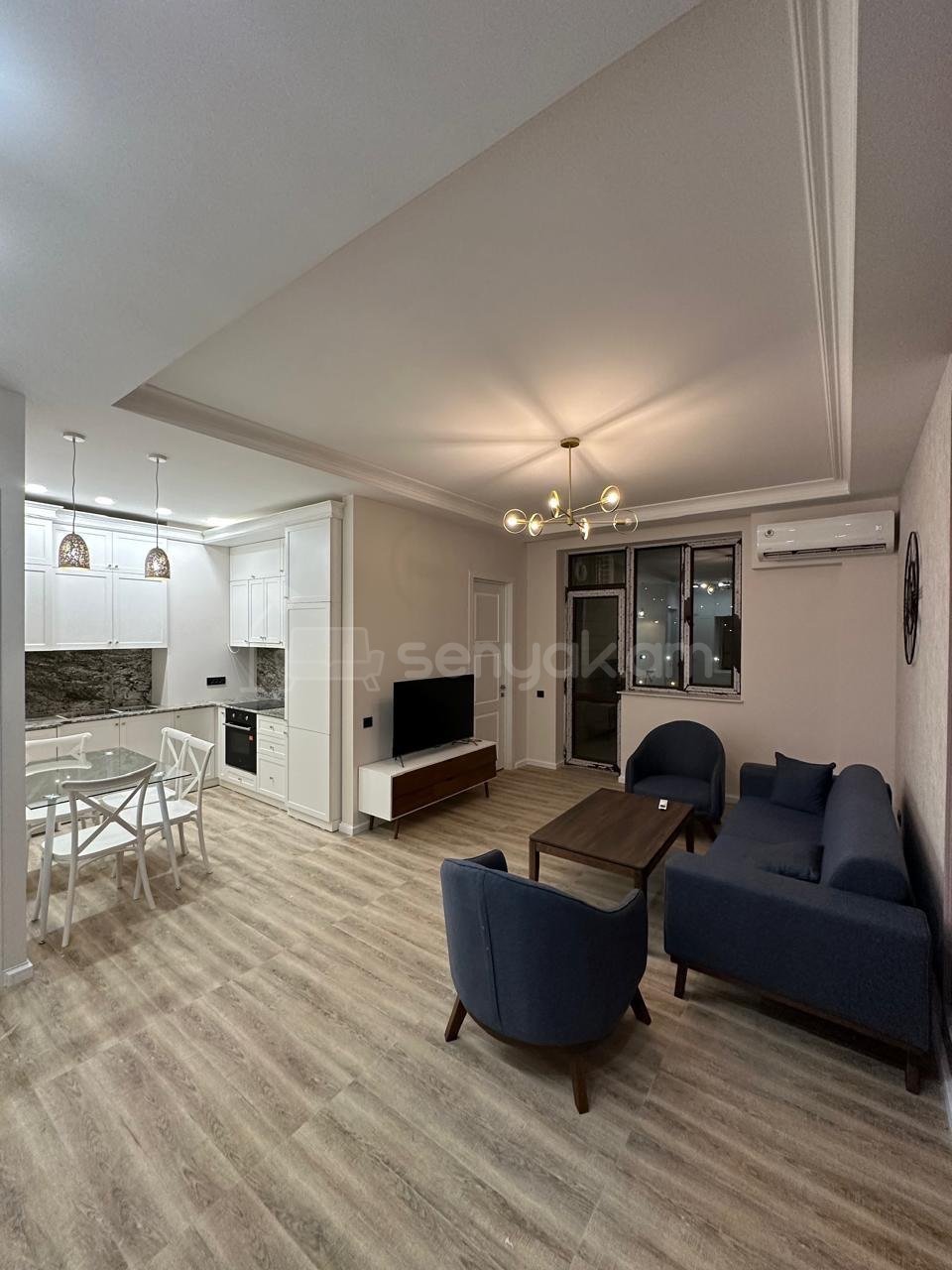 2 Սենյականոց Բնակարան Նորակառույցում, 51քմ, 7/18 հարկ, Դիզայներական Վերանորոգված, Կահավորված