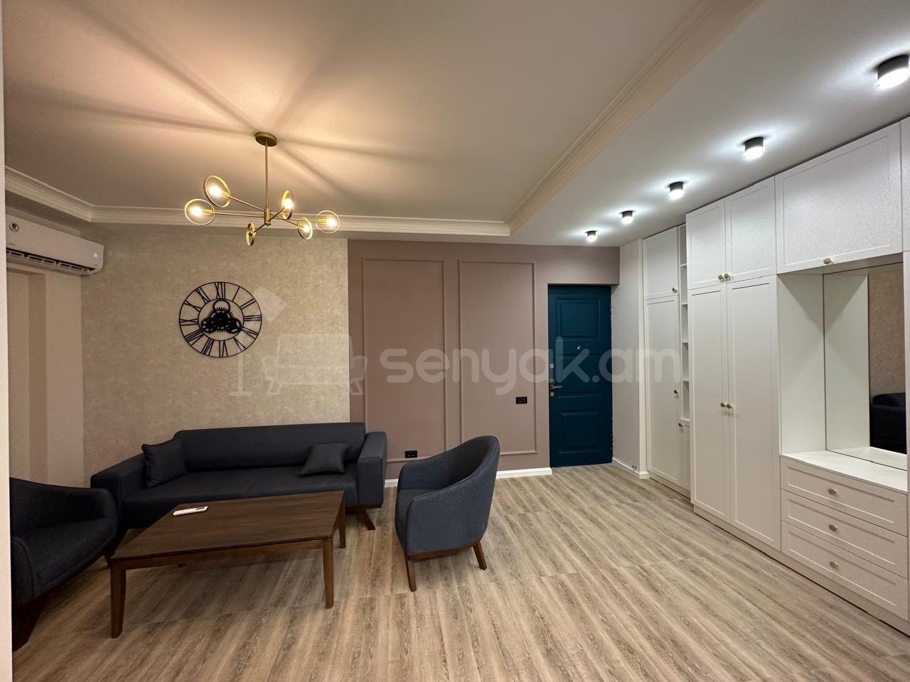 2 Սենյականոց Բնակարան Նորակառույցում, 51քմ, 7/18 հարկ, Դիզայներական Վերանորոգված, Կահավորված