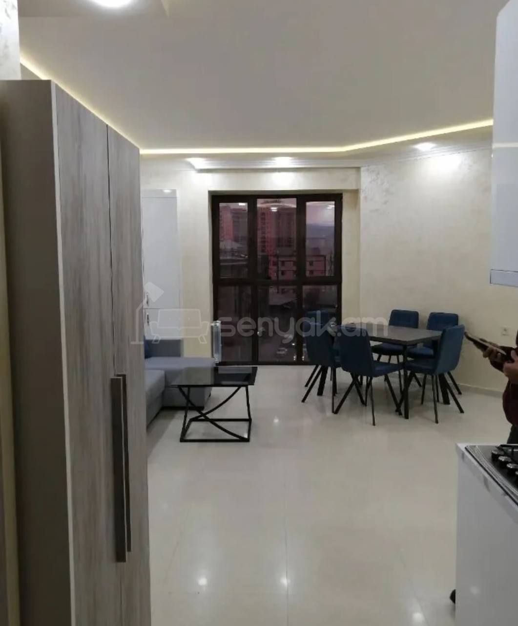 2 Սենյականոց Բնակարան, 46քմ, 6/20 հարկ, Կապիտալ Վերանորոգված