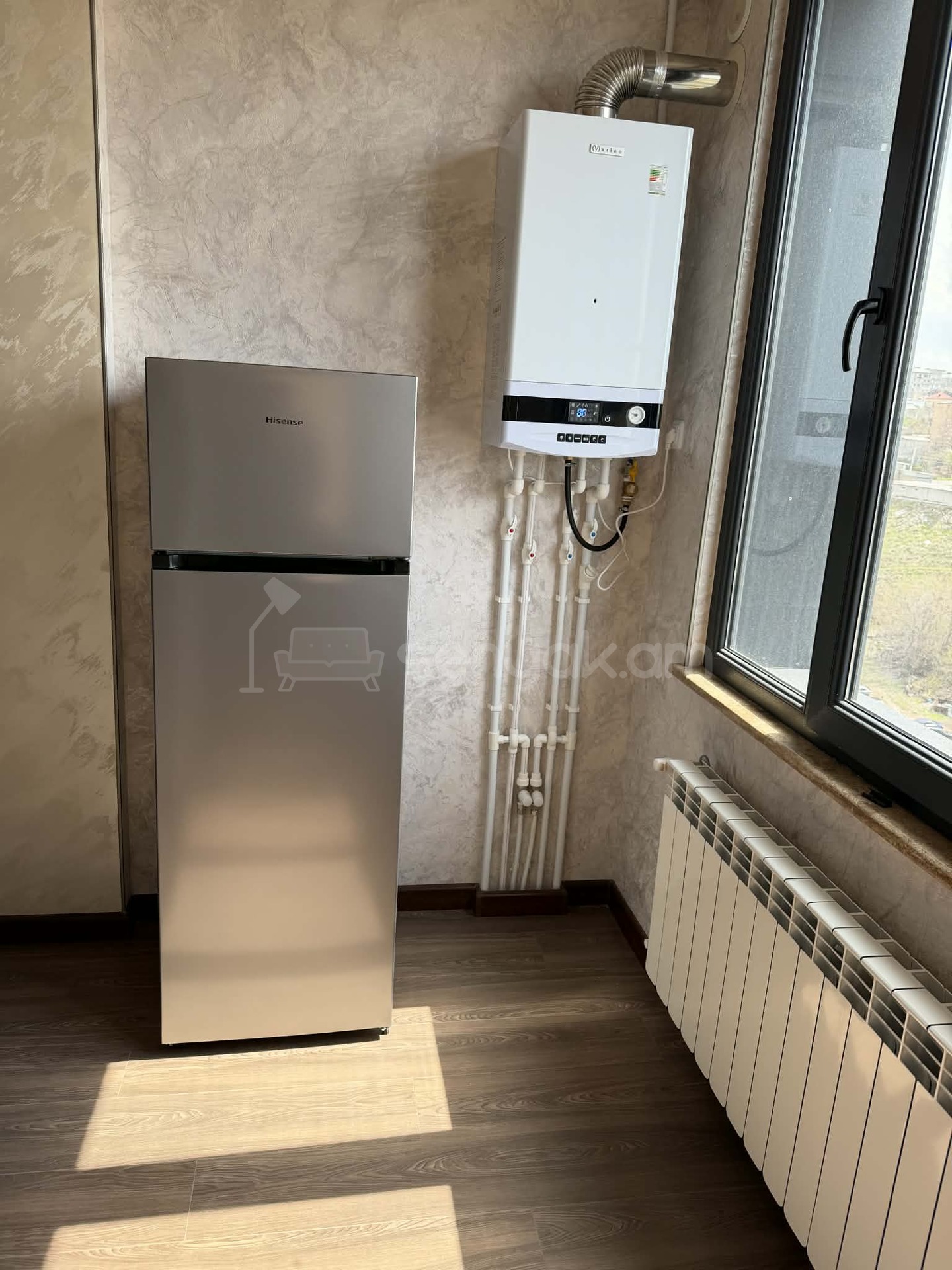 2 Սենյականոց Բնակարան Նորակառույցում, 55քմ, 13/15 հարկ, Կապիտալ Վերանորոգված, Կահավորված, Արևկող