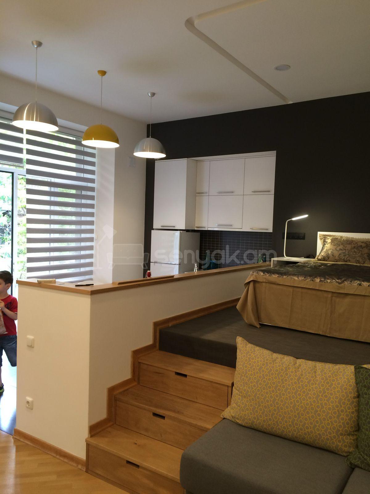 1 Սենյականոց Բնակարան Քարե Շենքում, 68քմ, 2/5 հարկ, Դիզայներական Վերանորոգված, Կահավորված, Արևկող