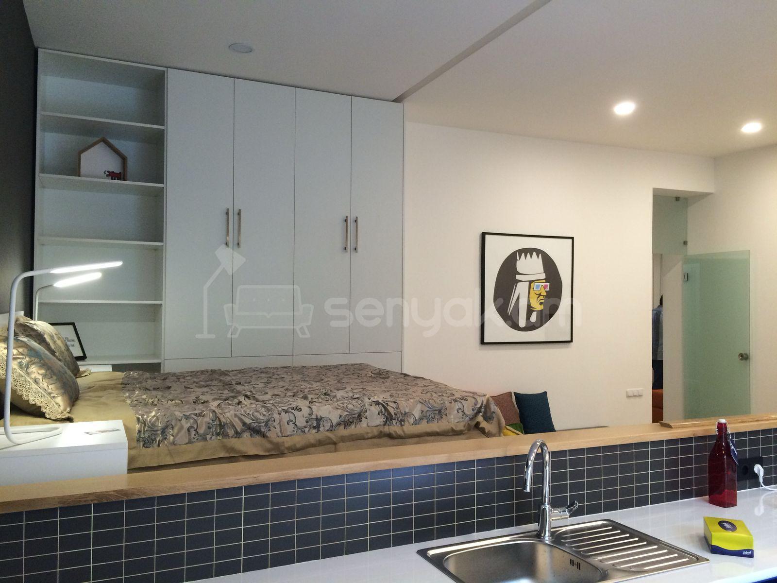 1 Սենյականոց Բնակարան Քարե Շենքում, 68քմ, 2/5 հարկ, Դիզայներական Վերանորոգված, Կահավորված, Արևկող