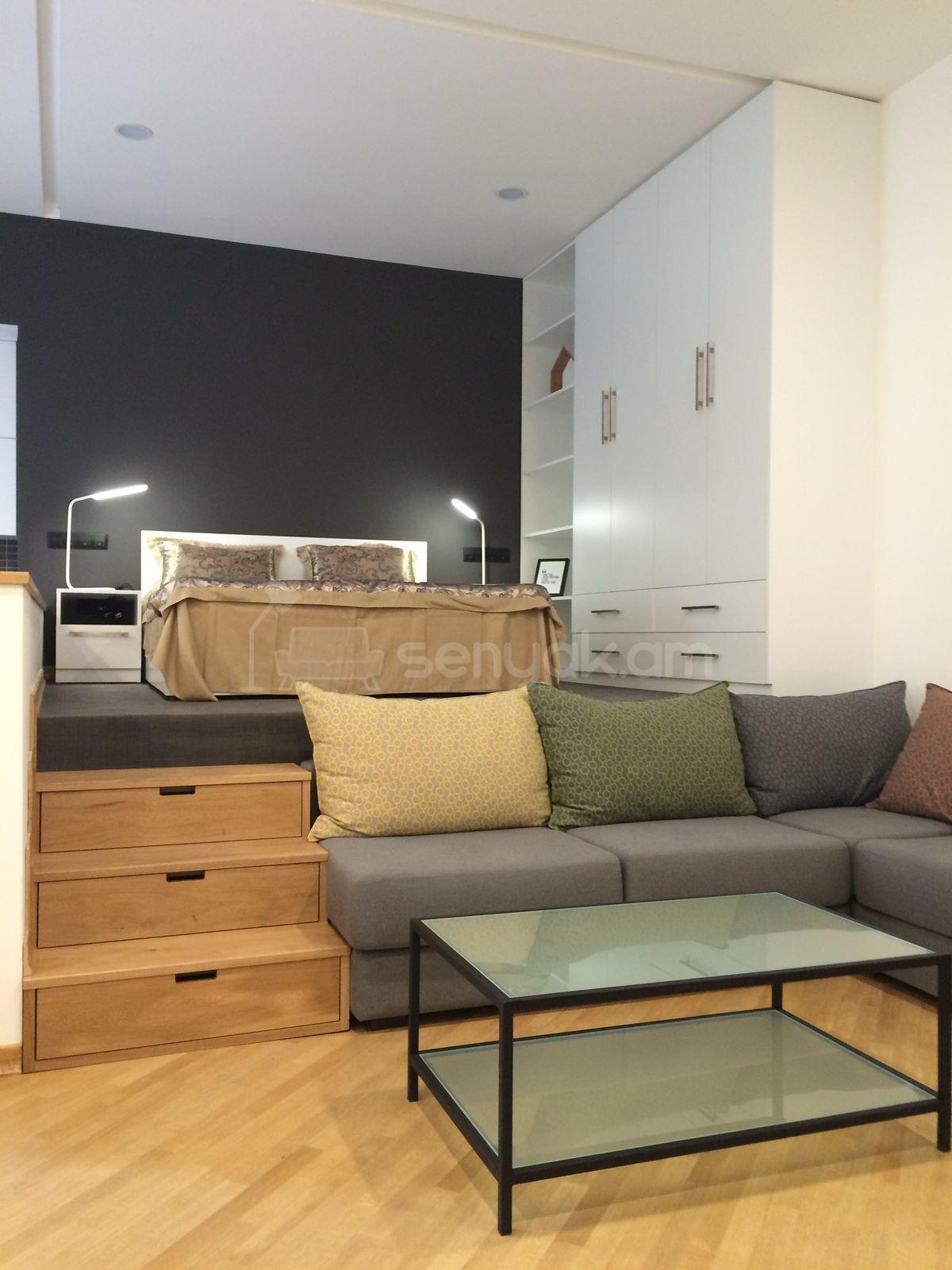 1 Սենյականոց Բնակարան Քարե Շենքում, 68քմ, 2/5 հարկ, Դիզայներական Վերանորոգված, Կահավորված, Արևկող