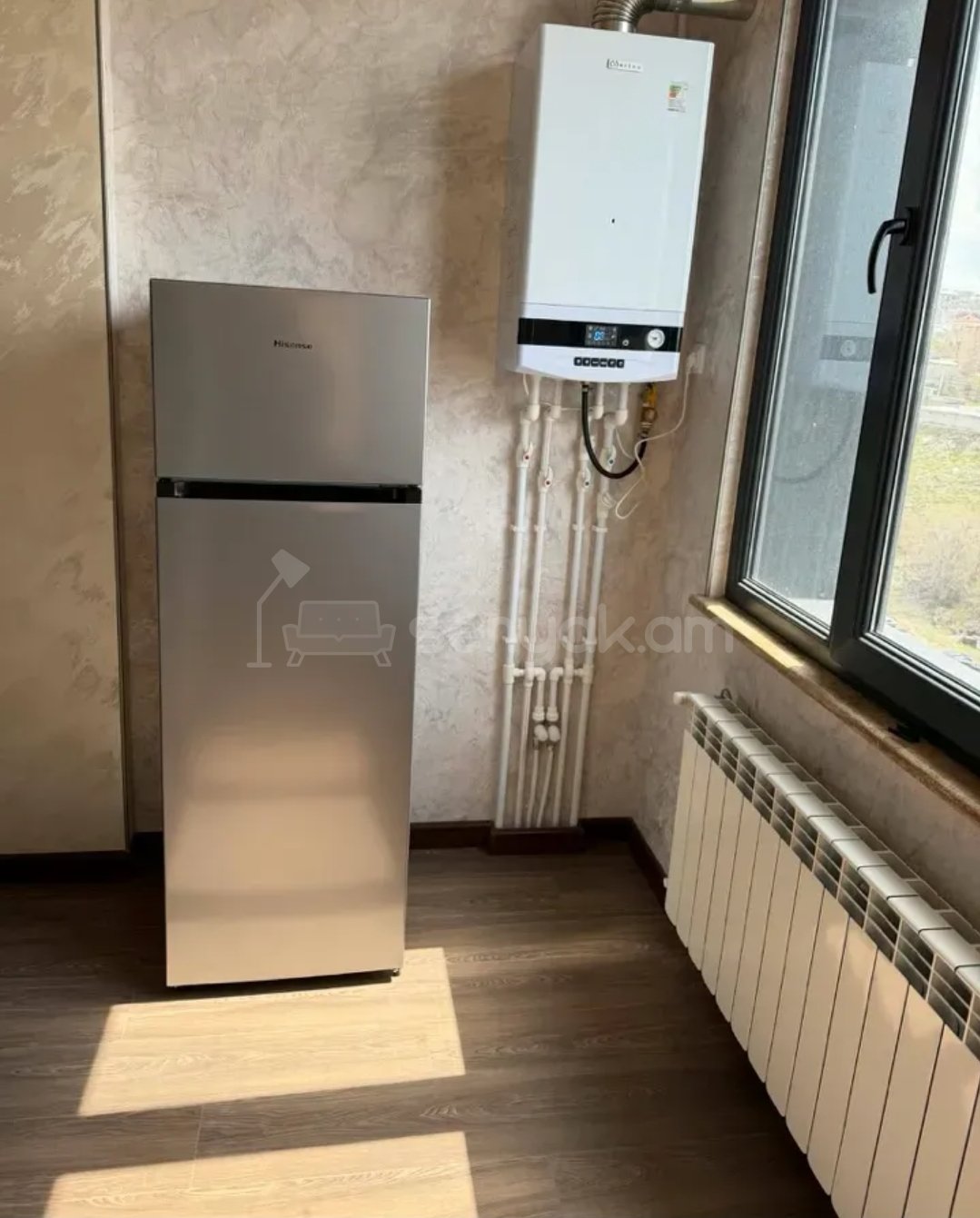 2 Սենյականոց Բնակարան Նորակառույցում, 55քմ, 13/15 հարկ, Կապիտալ Վերանորոգված, Կահավորված, Արևկող