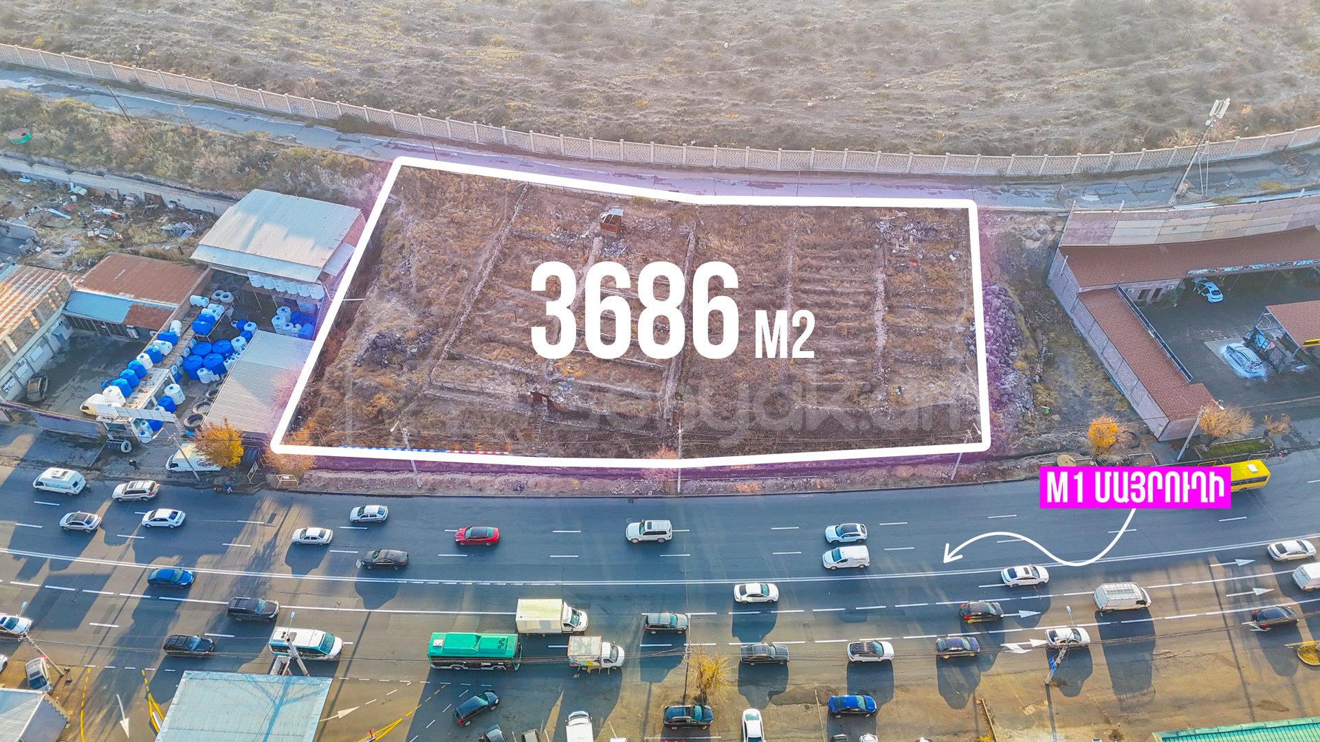 Բնակելի Նշանակության Հողատարածք, 3686քմ