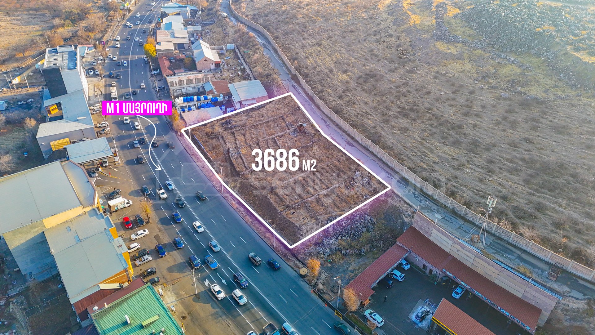 Բնակելի Նշանակության Հողատարածք, 3686քմ