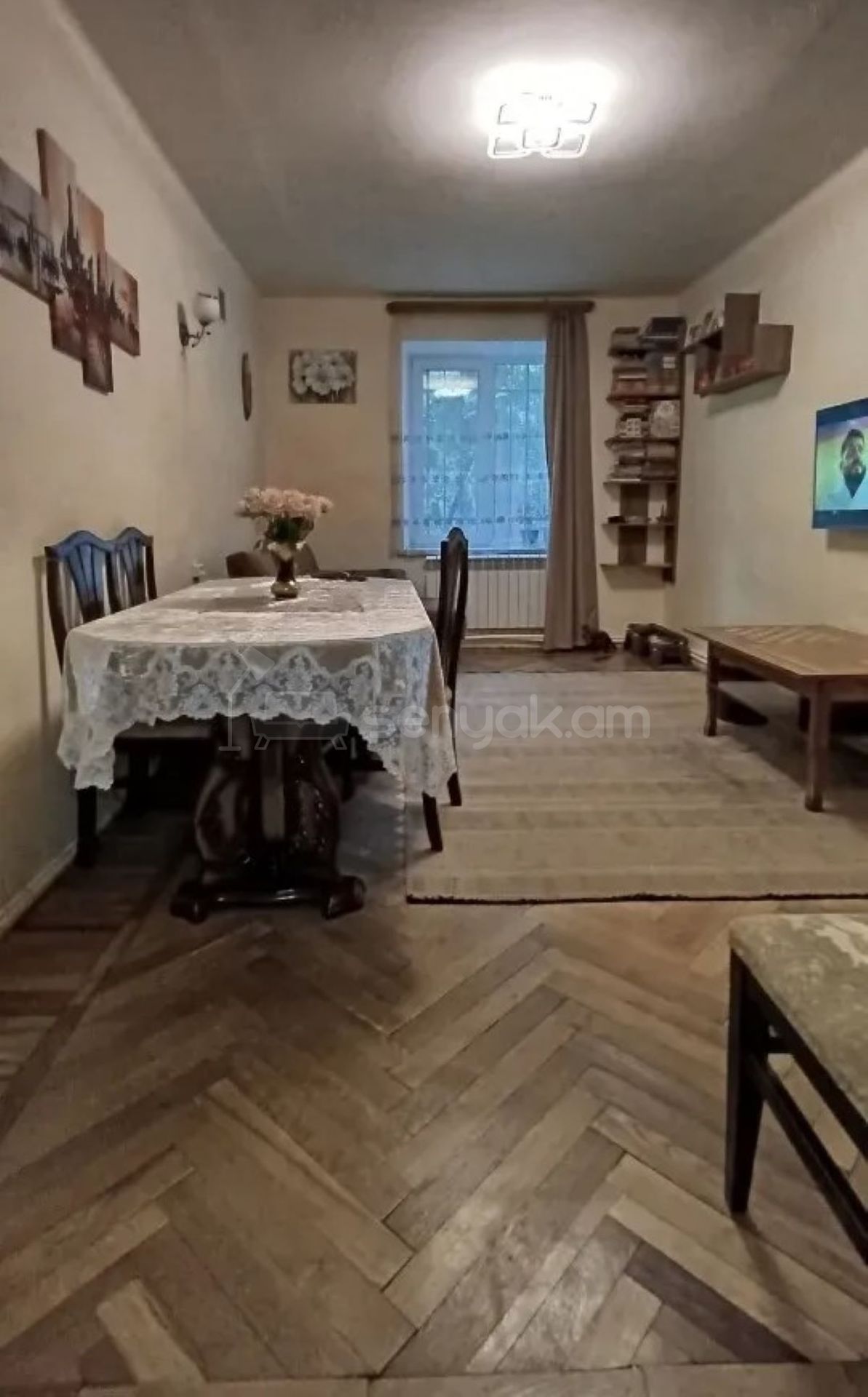 3 Սենյականոց Բնակարան Քարե Շենքում, 51քմ, 1/5 հարկ, Կապիտալ Վերանորոգված