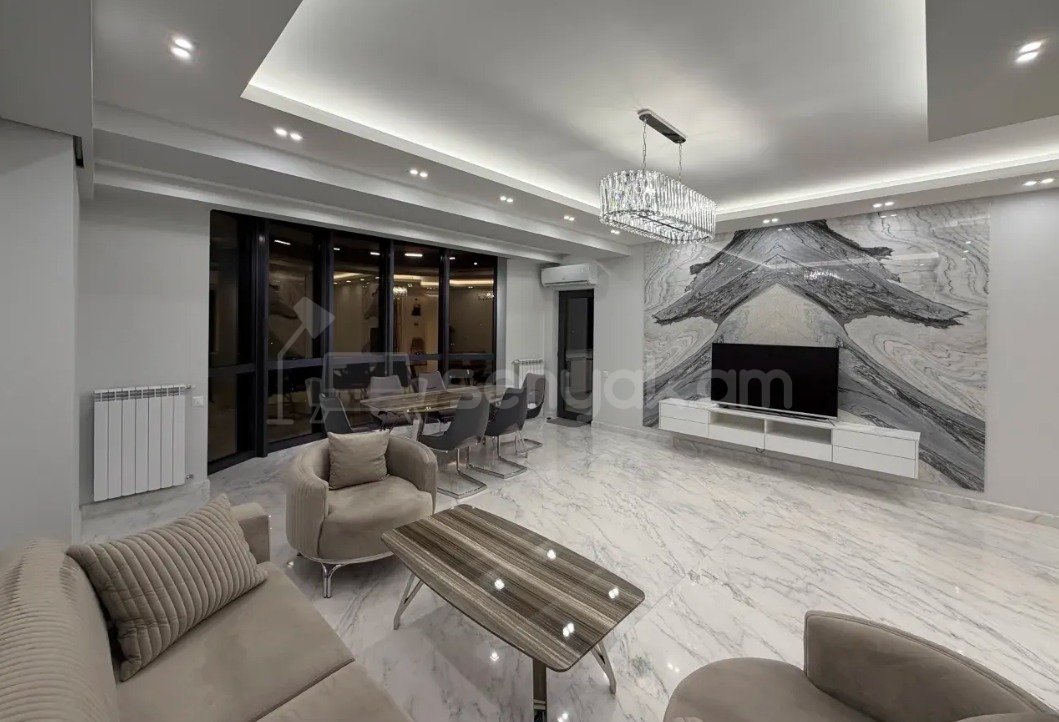 3 Սենյականոց Բնակարան Նորակառույցում, 125քմ, 9/18 հարկ, Դիզայներական Վերանորոգված, Կահավորված, Արևկող